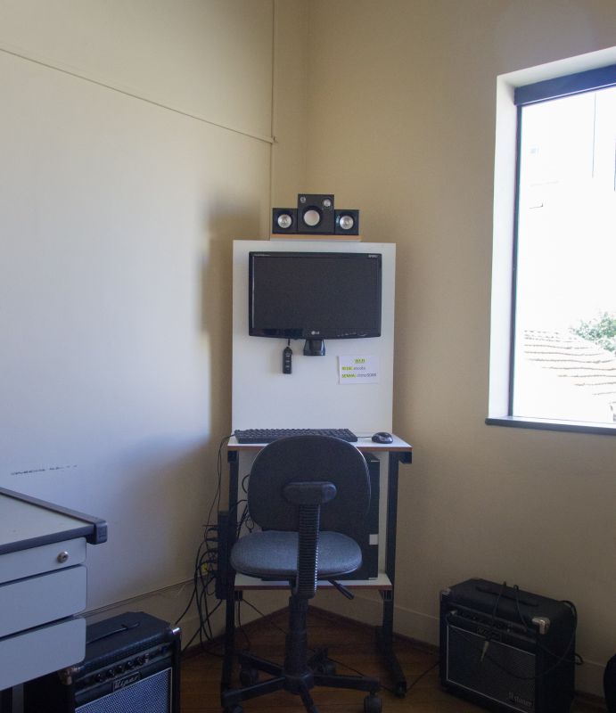 Sala de aula informatizada
